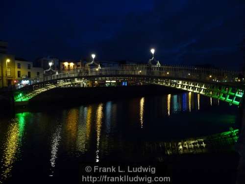 Ha'penny Bridge at Night